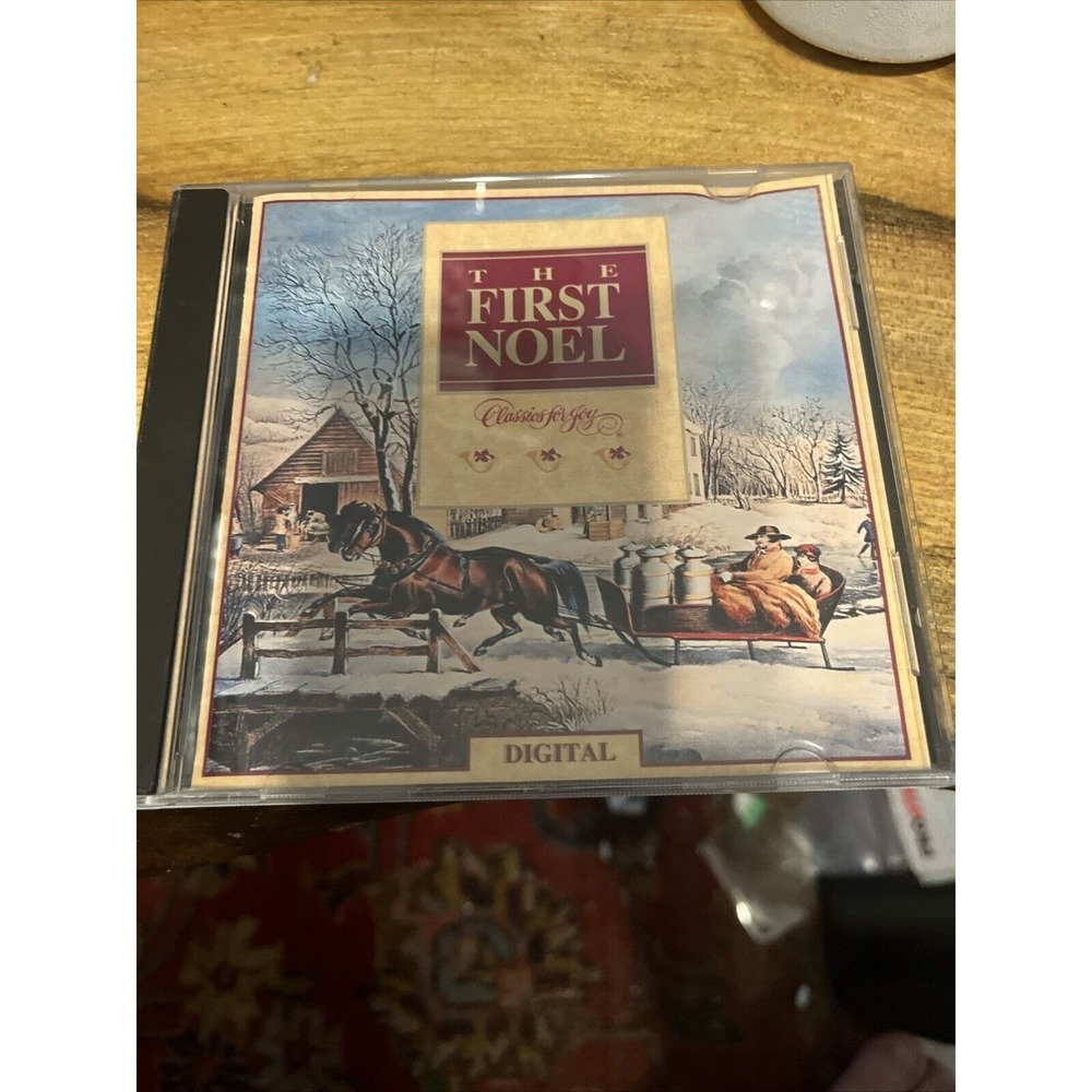The First Noel Cathedral Brass And Choir Audio Music CD Disc 1991 Intersound